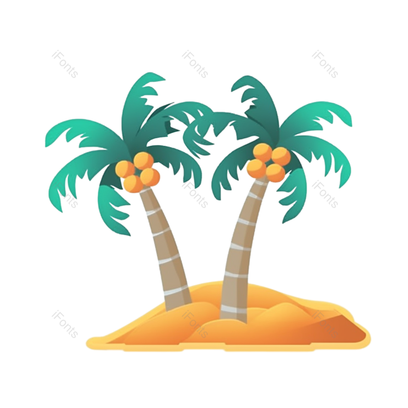 天空图片,夏天元素,海洋PNG,水果免抠素材